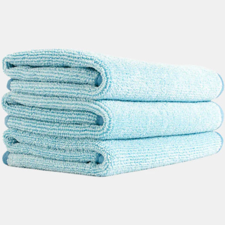 WINDOW EXTREME - PREMIUM MF TOWEL - 16"X16" - BLUE 3 PACK (550 GSM)