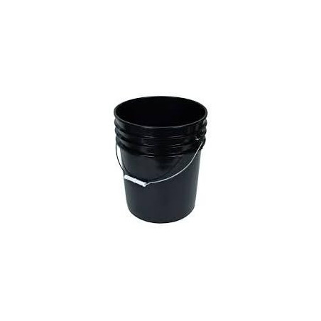 PLASTIC WASH BUCKET - BLACK