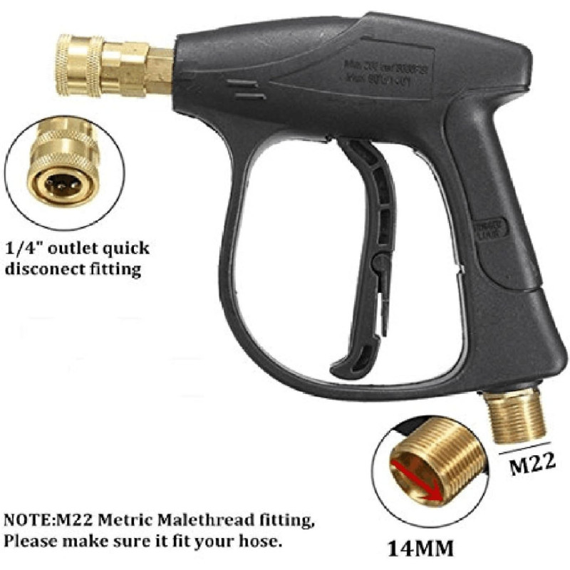 Hi Pressure Foam Cannon Gun Only