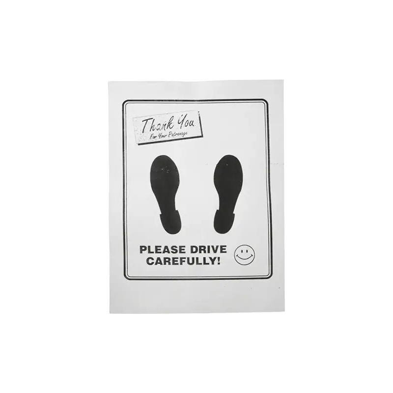 Polycoated Paper Floor Mats - 500 ct. box