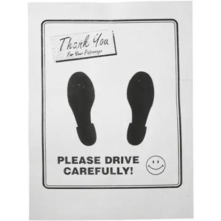 Polycoated Paper Floor Mats - 500 ct. box