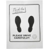 Polycoated Paper Floor Mats - 500 ct. box