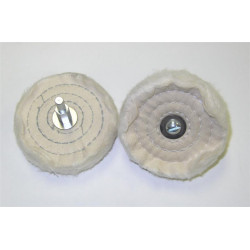3" Diameter Wire Cotton Polishing Wheel