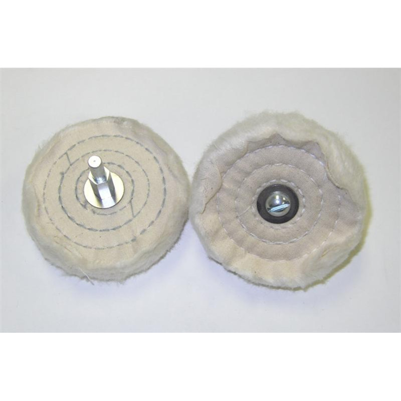 3" Diameter Wire Cotton Polishing Wheel