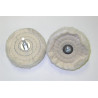 3" Diameter Wire Cotton Polishing Wheel