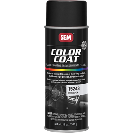 COLOR COAT - SATIN BLACK