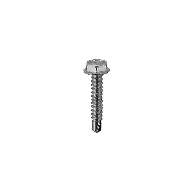 12-14 X 3/4 HEX WA.HD. #3 TEKS SC. ZINC