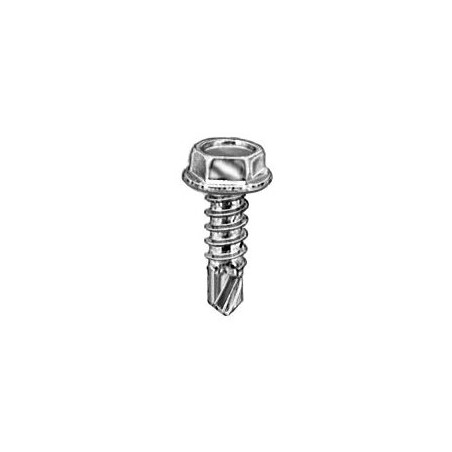 #8 X 1/2 HEX WASHER HEAD TEKS T.S. ZINC
