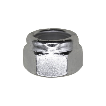 7/16-14 NYLON INSERT HEX STOP NUT ZINC