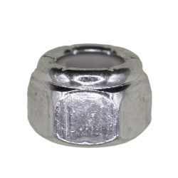 1/4-20 NYLON INSERT HEX STOP NUT ZINC