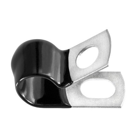 CLOSED CLAMP 3/8 SMALL  - GALVANIZED VINYL COATED