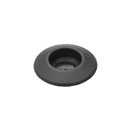 PLASTIC PLUG BUTTON W/DEP CTR 7/8 HOLE