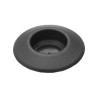 PLASTIC PLUG BUTTON W/DEP CTR 3/4 HOLE