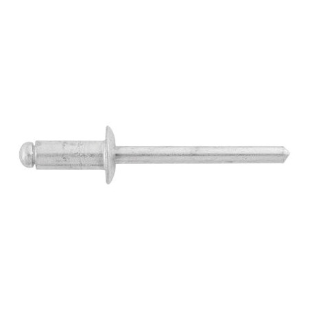 Pan-L Rivets Dome 3/8" Diameter 3/16" Grip 1/8" - 1/4"