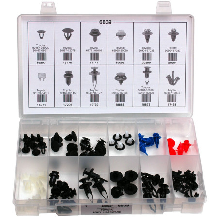 Toyota Body Hardware Quik-Select Kit Assortment