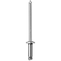 Panel Rivets Dome 1/4" Diameter 1/8" Grip 3/16" - 1/4"