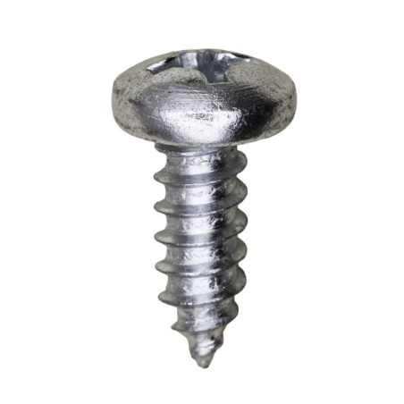 12 x 5/8" Phillips Pan Head Tapping Screw Zinc Ab