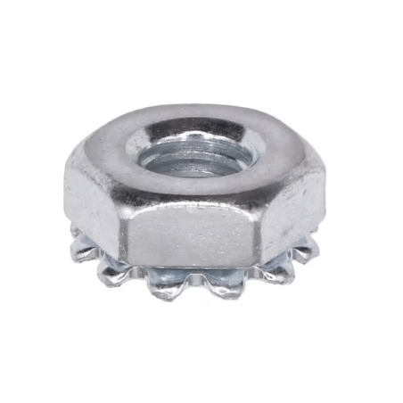 10-32 Hex Keps Lock Washer And Nut Zinc