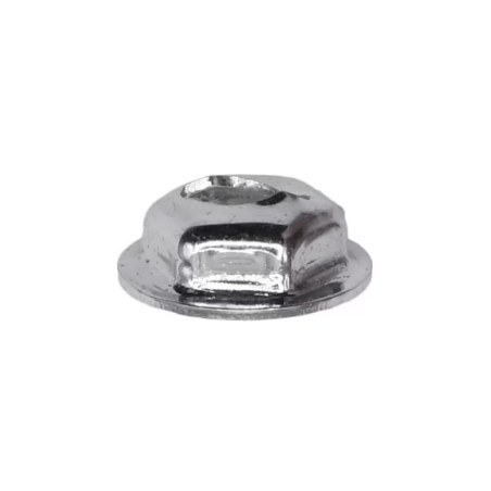 Thread Cutting Nut 1/8" Stud Size 7/16" Washer Diameter