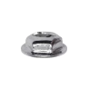 Thread Cutting Nut 1/8" Stud Size 7/16" Washer Diameter