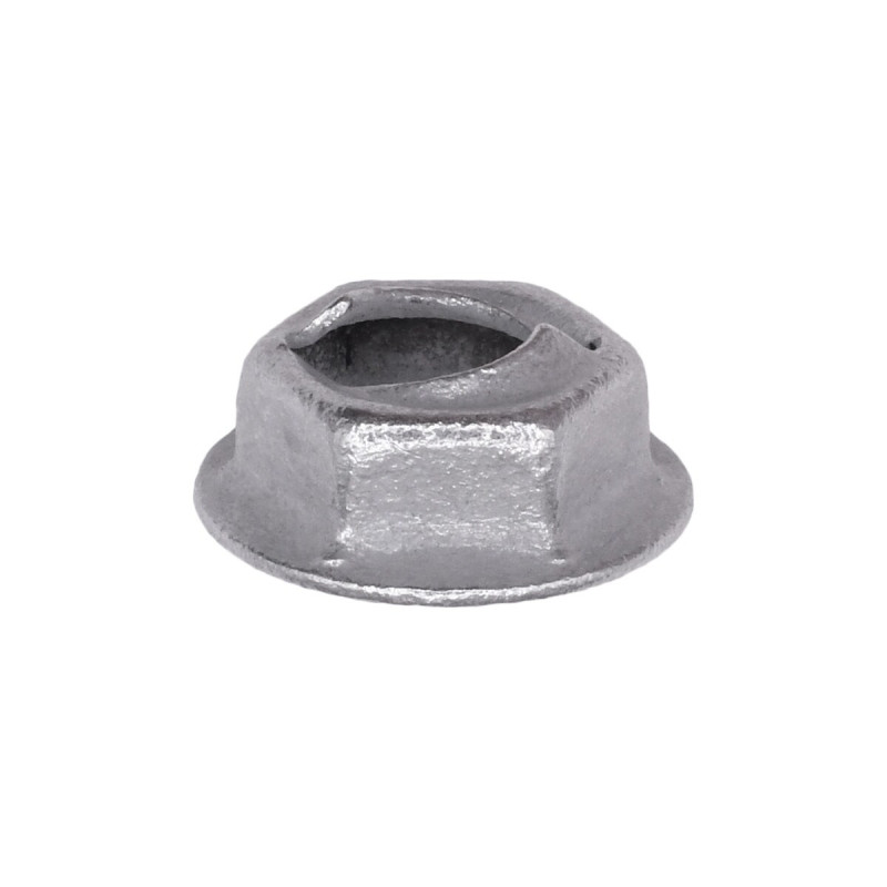 Thread Cutting Nut 1/4" Stud Size 7/16" Hex