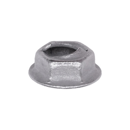 Thread Cutting Nut 1/4" Stud Size 7/16" Hex
