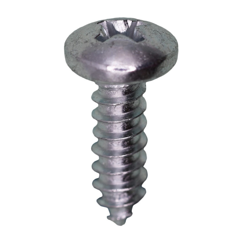 10 x 5/8" Phillips Pan Head Tapping Screw Zinc