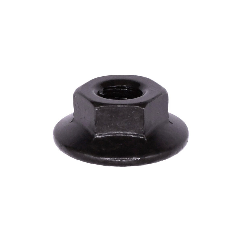 Spin Lock Nut with Serrated 1/4"-20 Threads 11/16" O.D