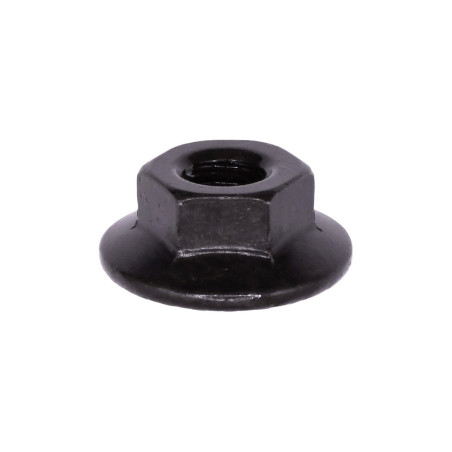 Spin Lock Nut with Serrated 1/4"-20 Threads 11/16" O.D