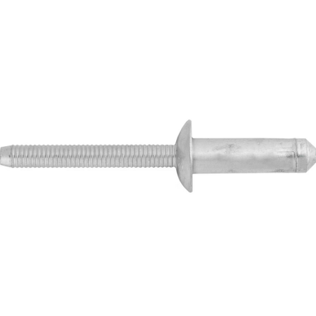 Blind Rivet 1/4" 6.3mm, Steel Rivet & Mandrel
