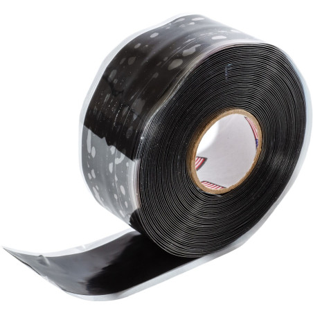 Self-Fusing Silicone Water-Proof Auto Electrical Tape, Black