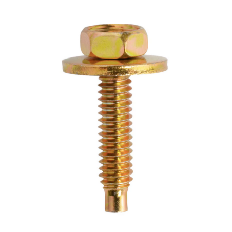 Hex Head Sems Body Bolt with a Dog Point 1/4-20 x 1-1/8"