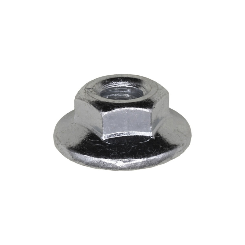 Spin Lock Nut withSerrations 1/4-20 Thread 23/32" Diameter - Zinc