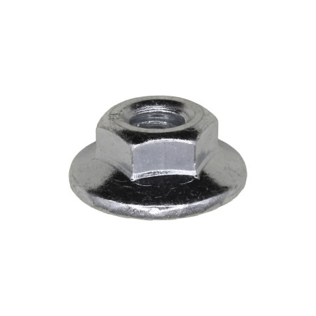 Spin Lock Nut withSerrations 1/4-20 Thread 23/32" Diameter - Zinc