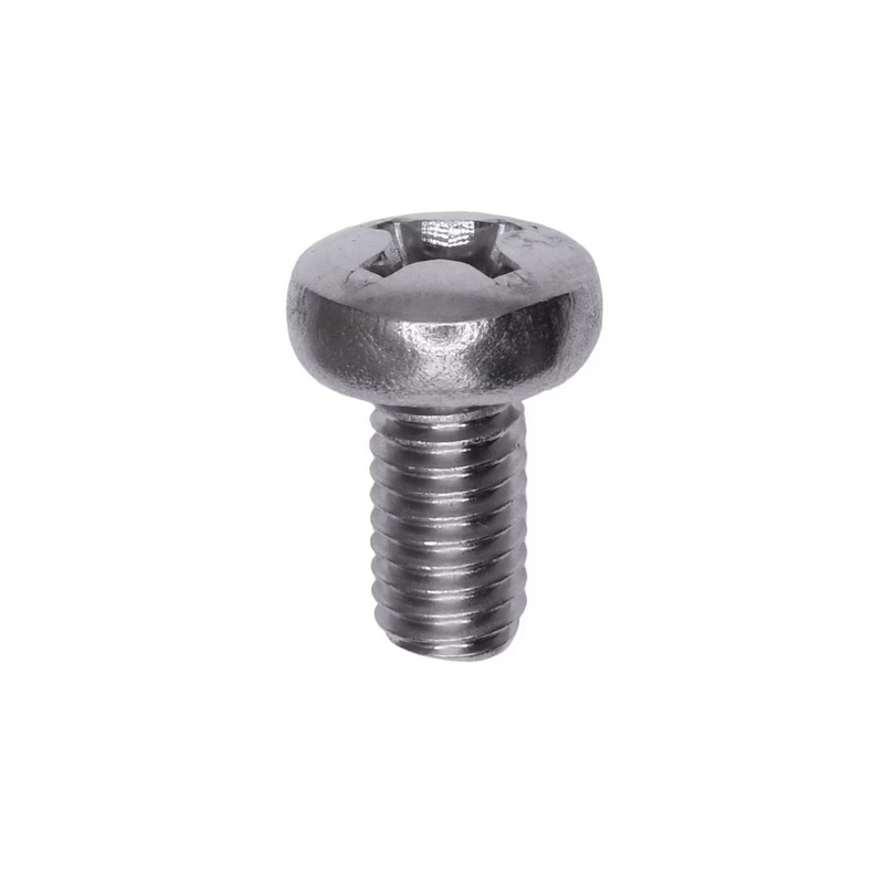 M6-1.0 x 12mm Philips Pan Head License Plate Screw