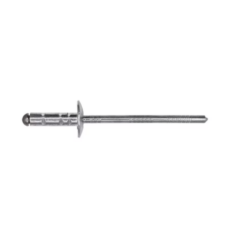 GM Specialty Rivet, Aluminum And Stainless Steel, 5/32" Diameter , 7/16" Flange, 9/64-3/8" Grip