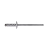 GM Specialty Rivet, Aluminum And Stainless Steel, 5/32" Diameter , 7/16" Flange, 9/64-3/8" Grip