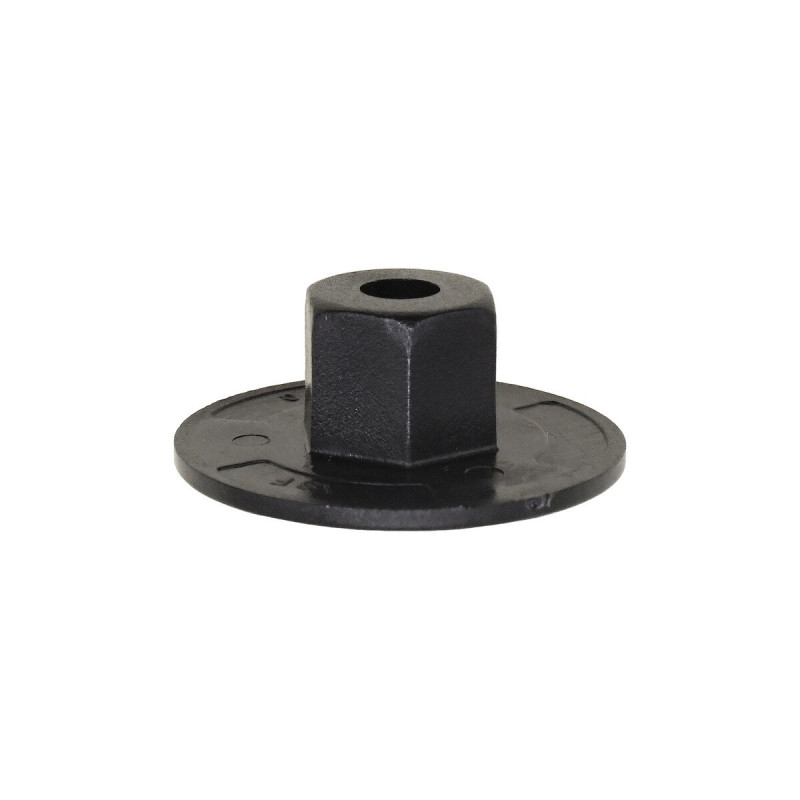 BMW Hex Flange Nut, Black Nylon