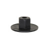 BMW Hex Flange Nut, Black Nylon