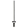 Ford Specialty Rivet with Plastic Cap, 4mm Diameter , 9mm Flange, 1.2-3.2mm Grip