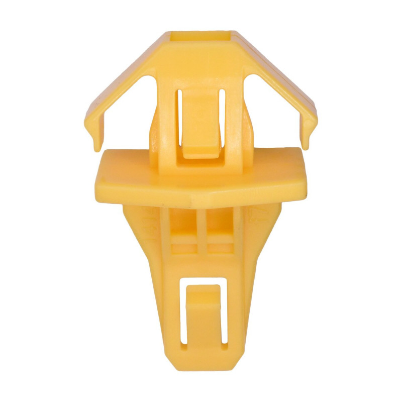 Honda Moulding Clip, Yellow Nylon