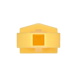 Honda Moulding Clip, Yellow Nylon