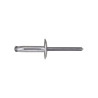 Chrysler General Purpose Rivet, All Aluminum, Rivet Diameter : 3/16, Grip118-.375, 5/8" Flg