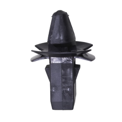 Chrysler Moulding Clip, Black Nylon, 20mm Flange, 13mm Stem, 12mm Length