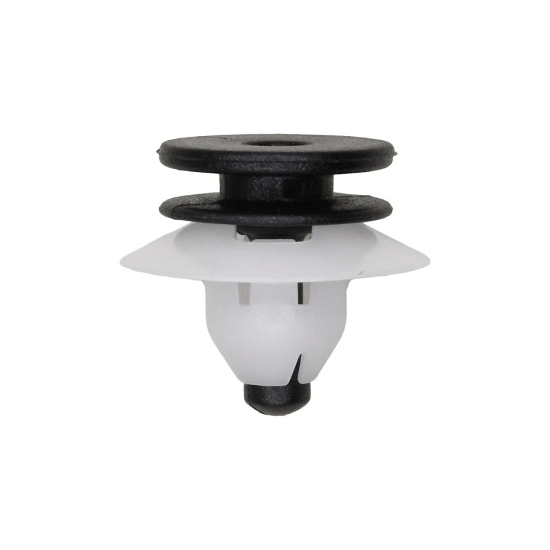 Volvo Interior Retainer, Black And White Nylon