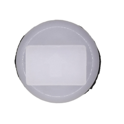 Moulding Clip with Sealer, White Nylon