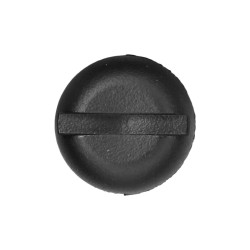 Black Nylon License Plate Screw M6-1.0 x 16mm