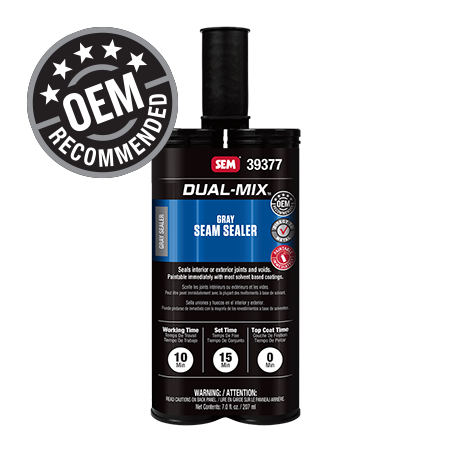 DUAL-MIX SEAM SEALER - GRAY
