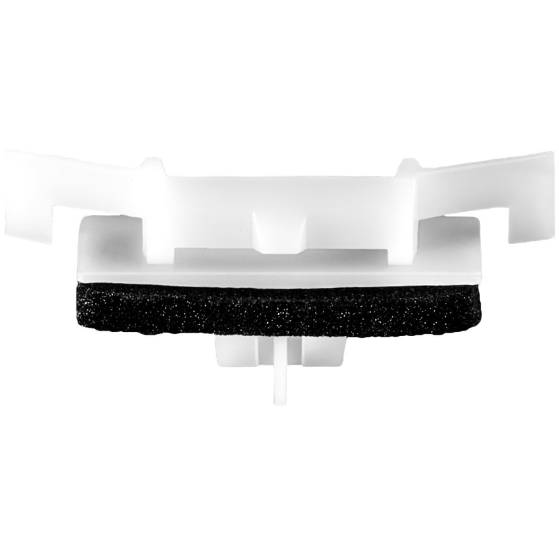 Ford Moulding Clip with Sealer White Nylon