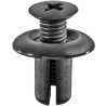 Kia Push-Type Retainer Black Nylon
